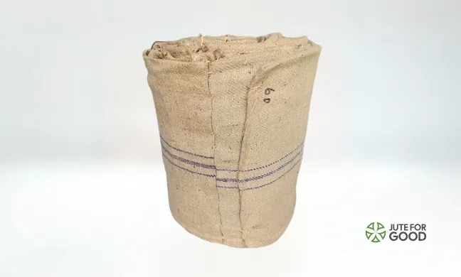 jute wheat sack roll