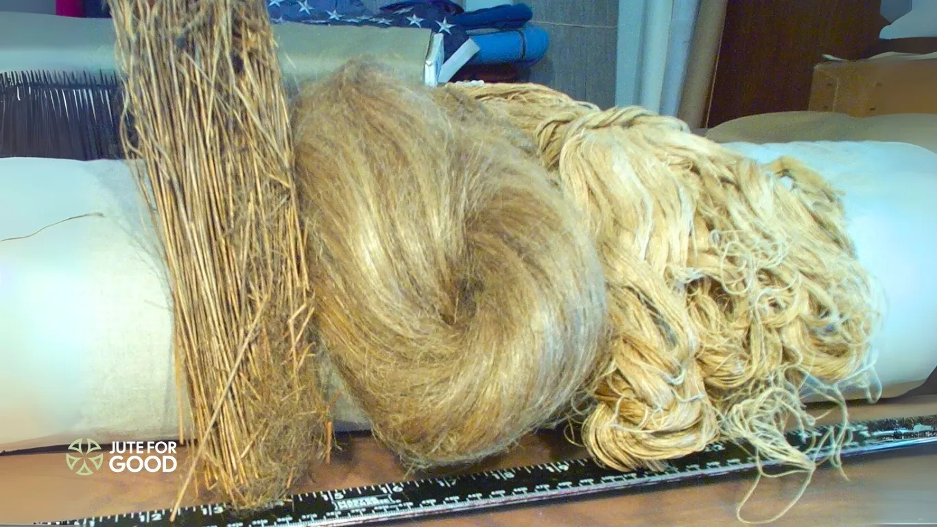 what is burlap made of