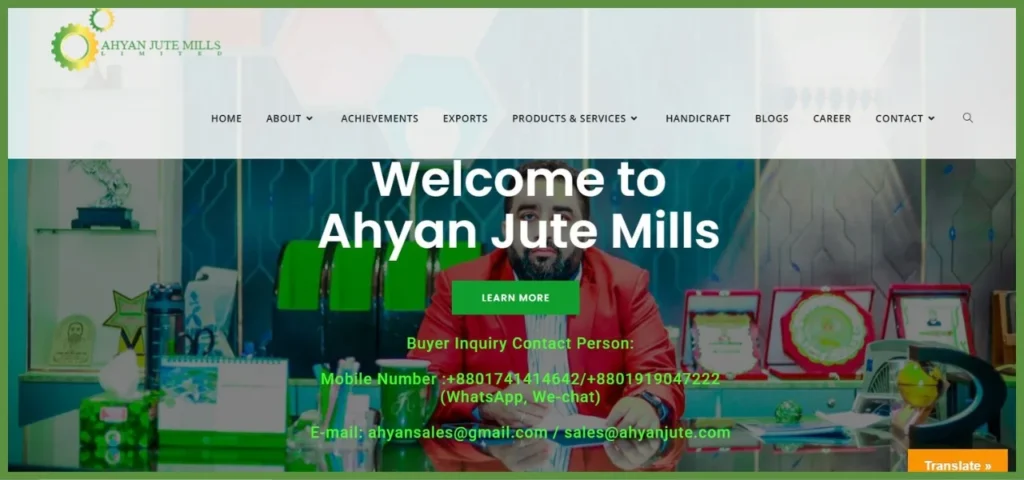 ahyan jute mills limited